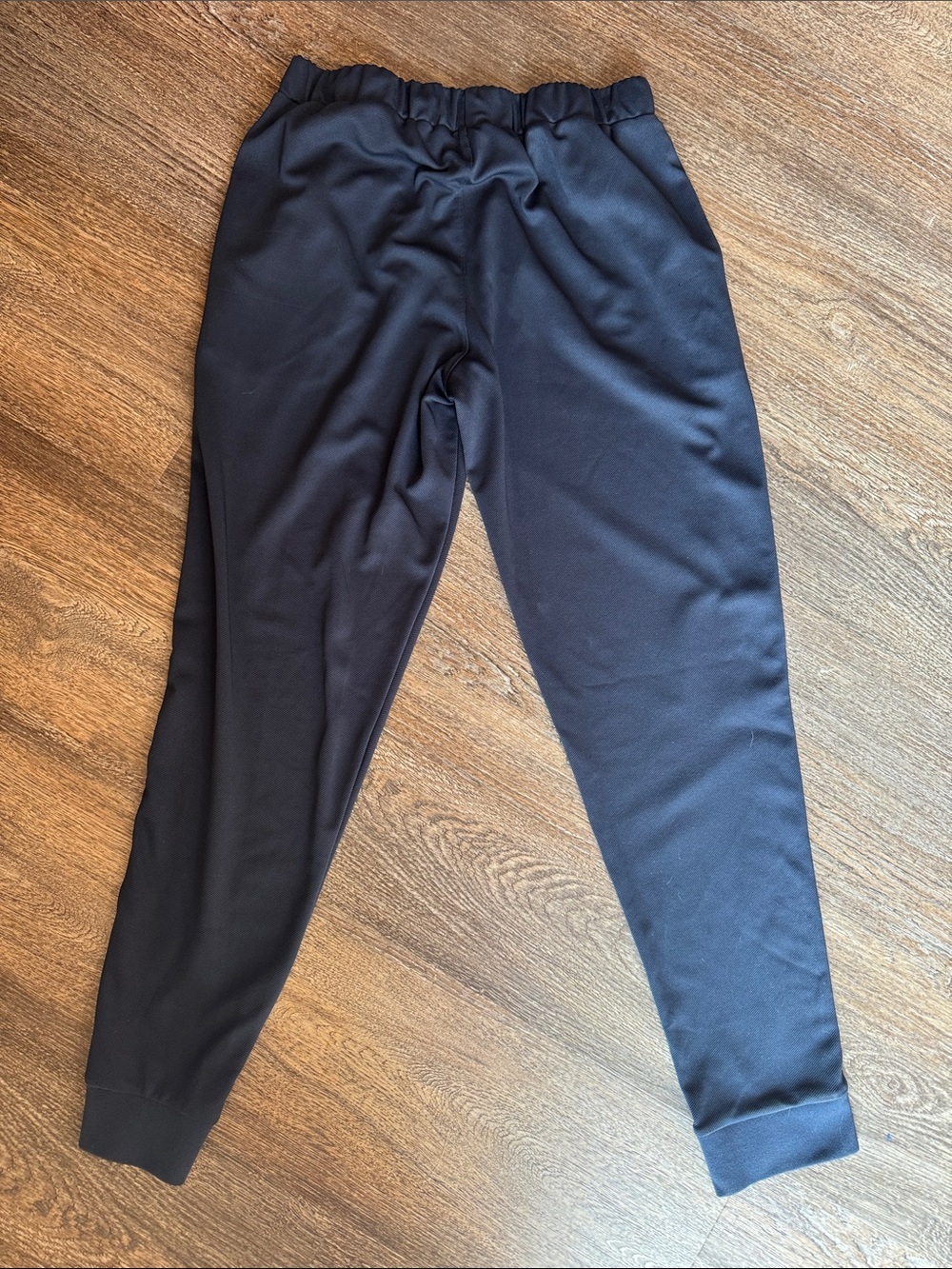 Sergio Tacchini Navy Track Pants Joggers with White Side Stripes Size Large - Picture 5 of 5